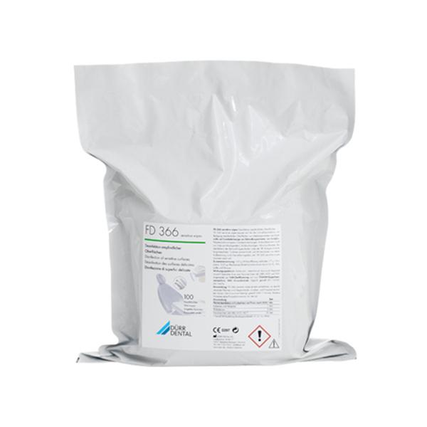Durr FD 366 Overflatedes Sensitive Wipes 4x100stk