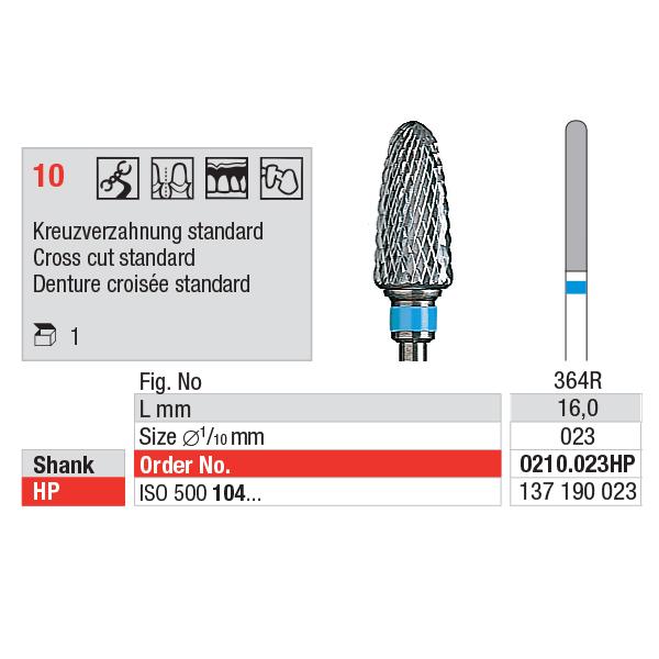 Edenta TC Cutter HP 0210/023 stk