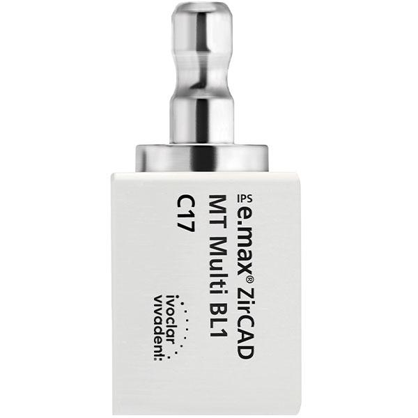 IPS e.max ZirCAD CER/inLab Multi MT BL1 C17 5stk