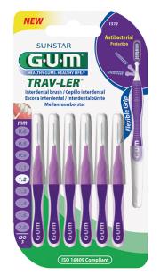GUM Travler 1512 Lilla 1,2mm 6stk