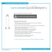 Sleeper One 3+4 Plasthylser 5stk