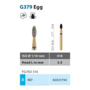 Diatech G379-018-3.5-M FG Blå 5stk