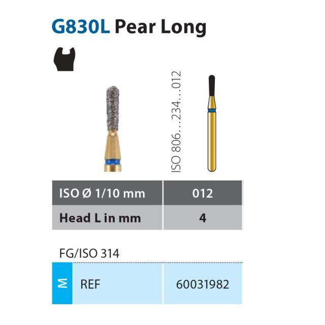 Diatech G830L-012-4-M FG Blå 5stk