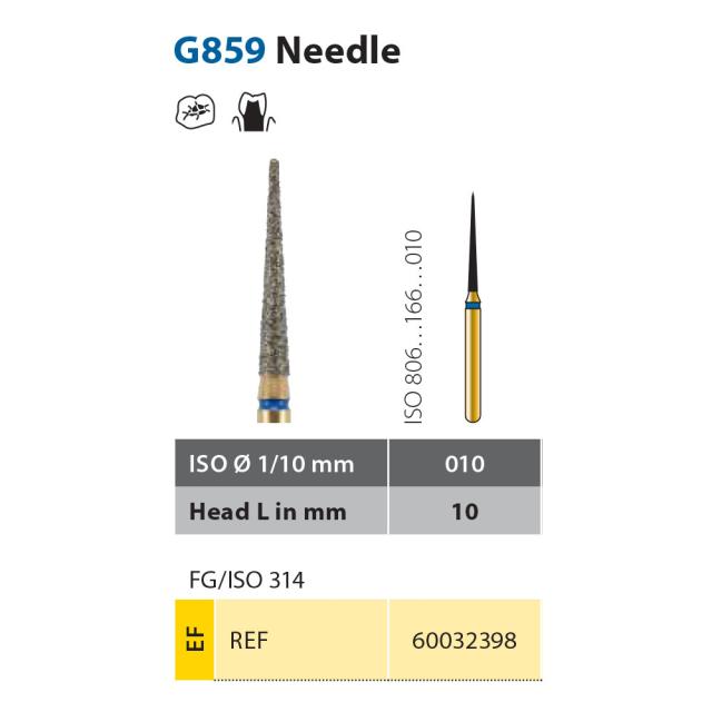 Diatech G859-010-10-EF FG Gul 5stk