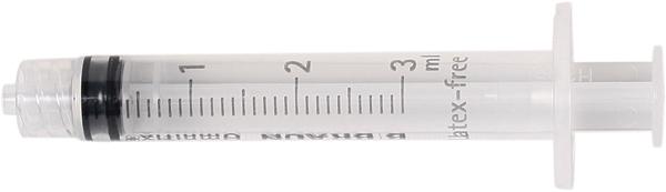 Omnifix Luer Lock 3ml Sterile 100stk