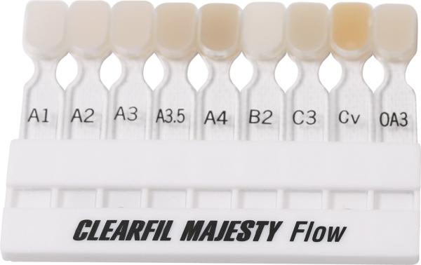 CLEARFIL MAJESTY Flow Fargeskala 