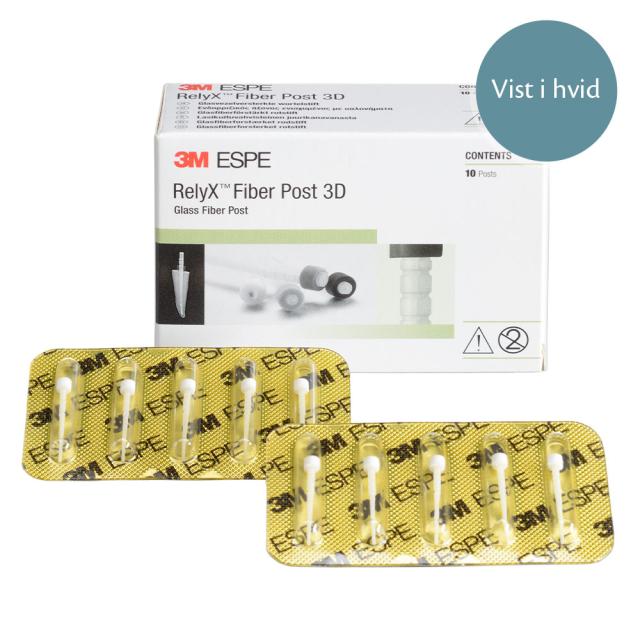 RelyX Fiber Post 3D Str.1 Gul 10stk