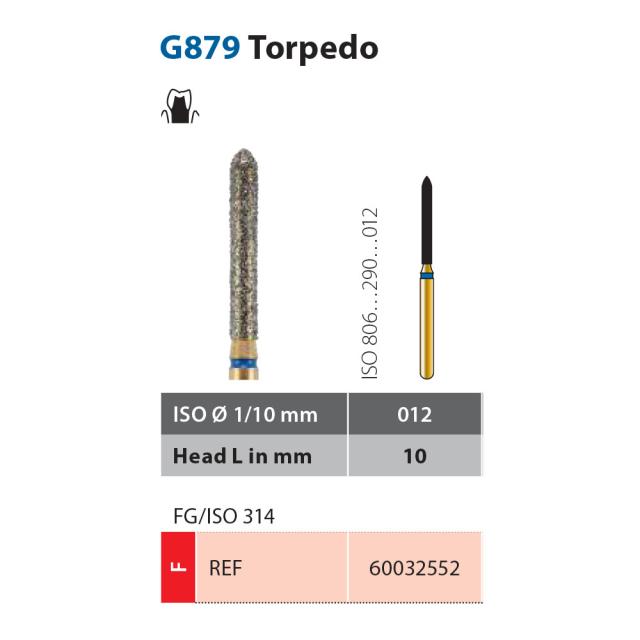 Diatech G879-012-10-F FG Rød 5stk