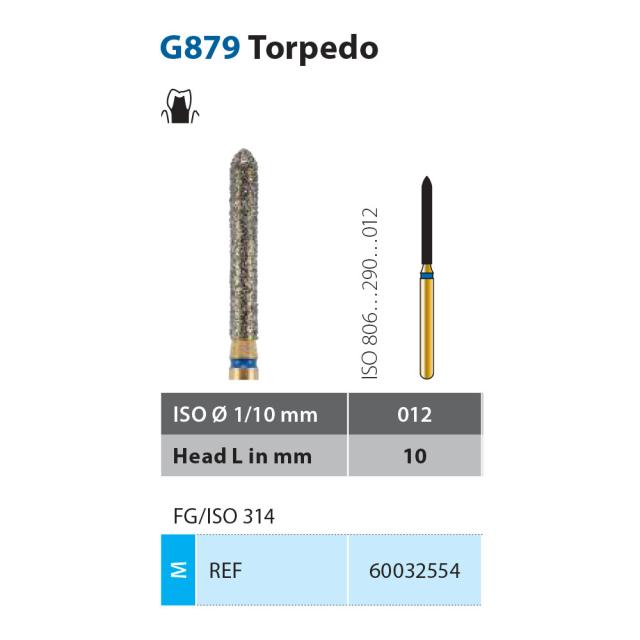 Diatech G879-012-10-M FG Blå 5stk