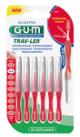 GUM Travler 1314 Rød Konisk 0,8mm 6stk