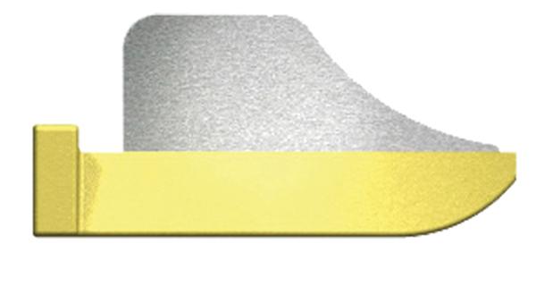FenderWedge Large Gule Value 100stk