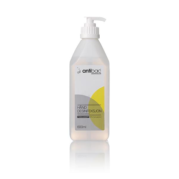 Antibac Hånddesinfeksjon 85% Pumpeflaske 600ml