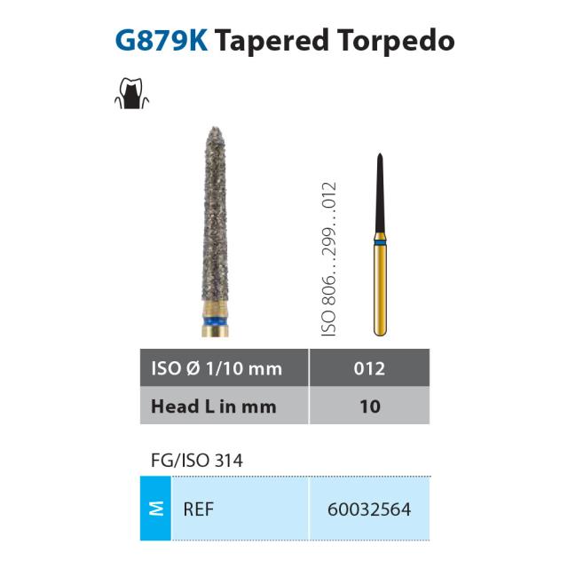 Diatech G879K-012-10-M FG Blå 5stk