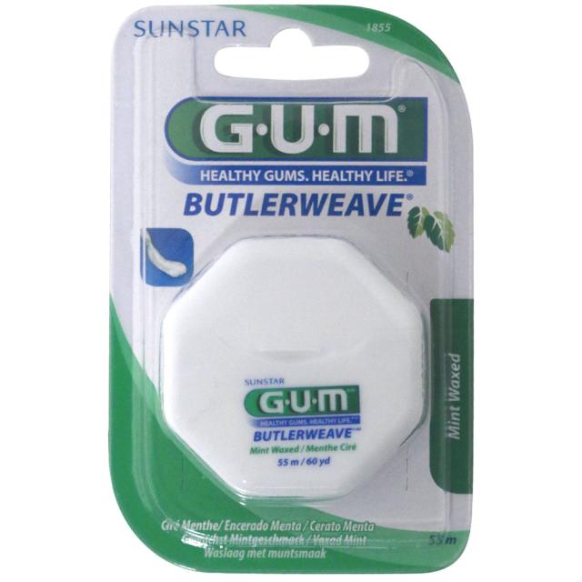 GUM Butlerweave Tanntråd Flat 55m