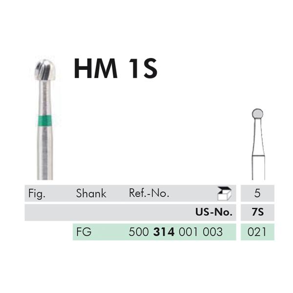 Meisinger FG HM 1S/021 Grønn 5stk