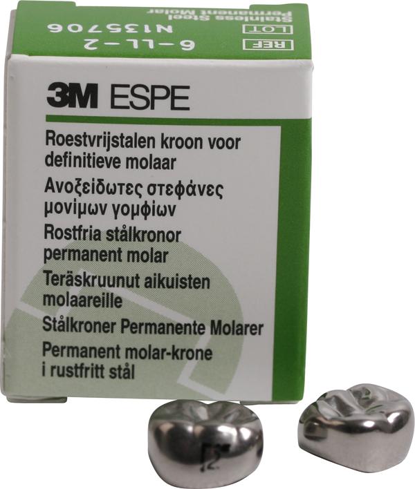 Stålkroner Primær Molar -6,7/6-LL 7  5stk