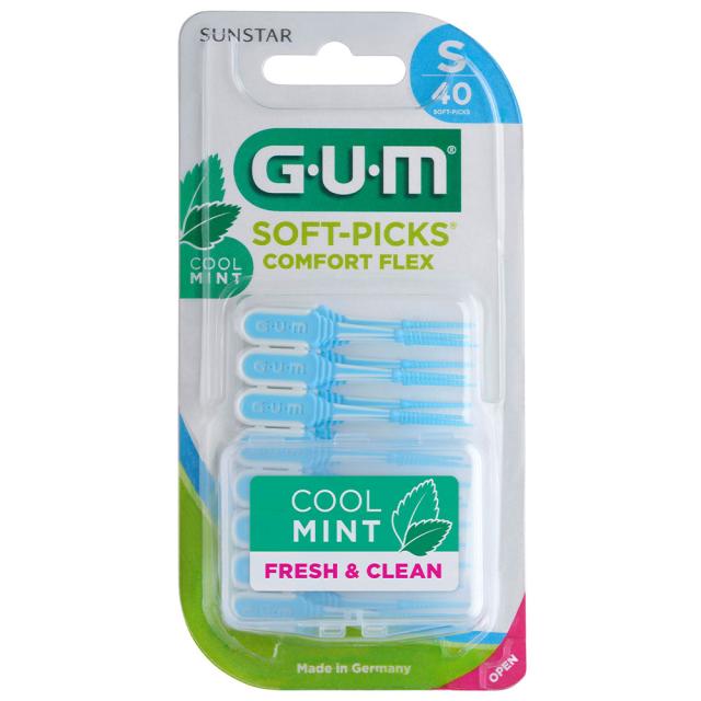 GUM Soft-Picks Comfort Flex Small Mint 40stk