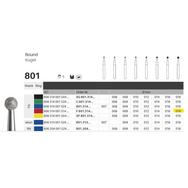 Edelingh FG 001/018 F rød 5stk