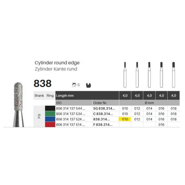 Edelingh FG 139/010 M blå 5stk