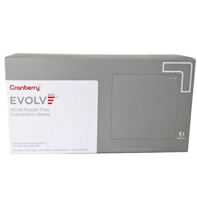 TD Nitrilhansker Evolve Hvit S 300stk