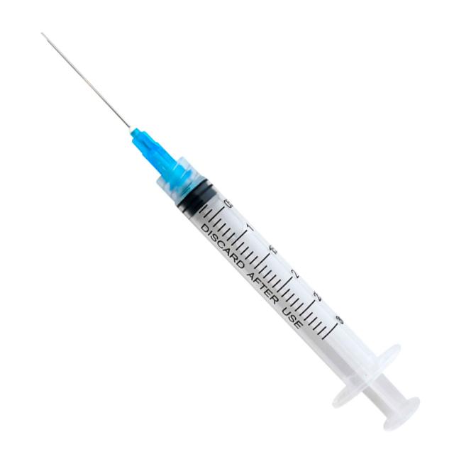 SIMPLEE 3ml Sprøyte m/kanyle 23G Sterile 100stk