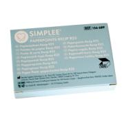 SIMPLEE Recipfile Paper Points R25 Rød 100stk 