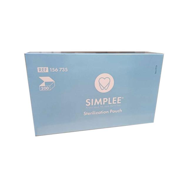 SIMPLEE Autoklavposer 5x25cm 200stk