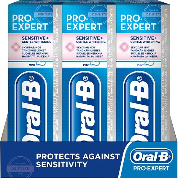 Pro-Expert Sensitive&Gentle White Tannkrem 12x75ml