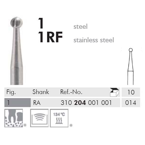 Stålbor Meisinger VST 001/014 10stk