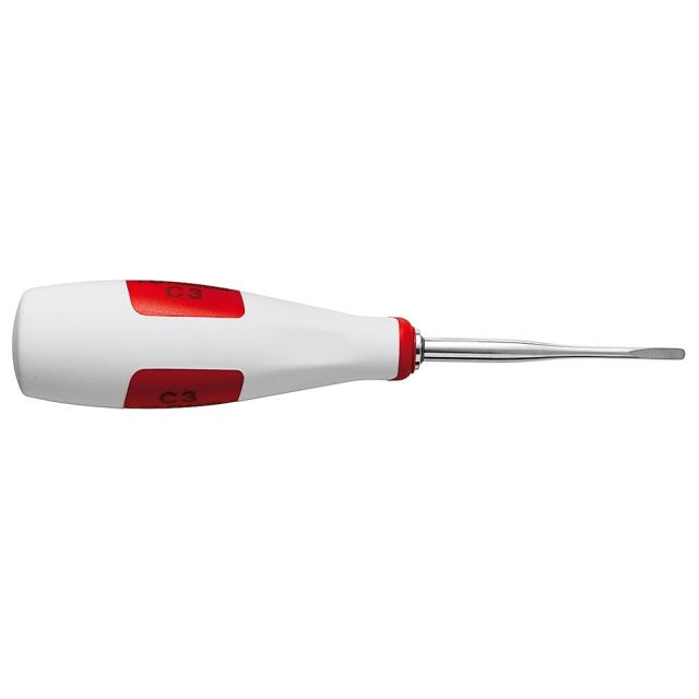 LM TwistOut C3 Vinklet hebel 3mm Rød