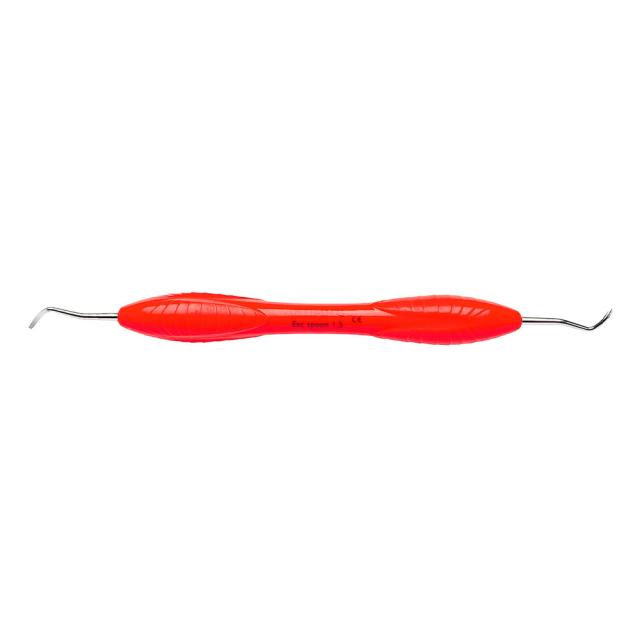 LM 533-534ES Ekskavator skje 1.5mm Rød