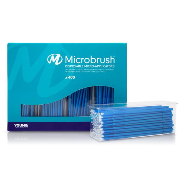 Microbrush Plus Regular blå 4x100stk