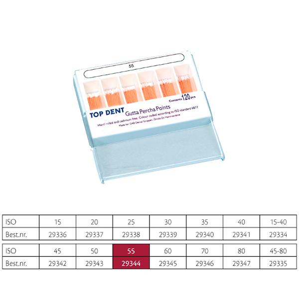 TD Gutta Percha ISO 55 120stk