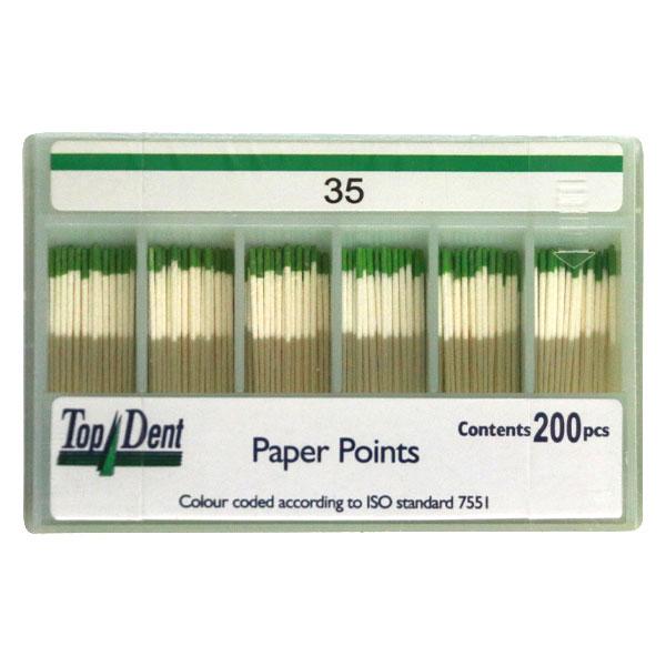 TD Paper Points Nr 35 Grønn 200stk