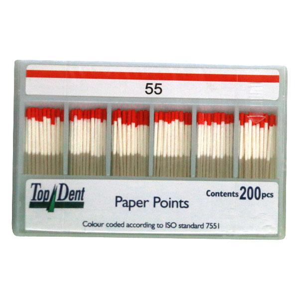 TD Paper Points Nr 55 Rød 200stk