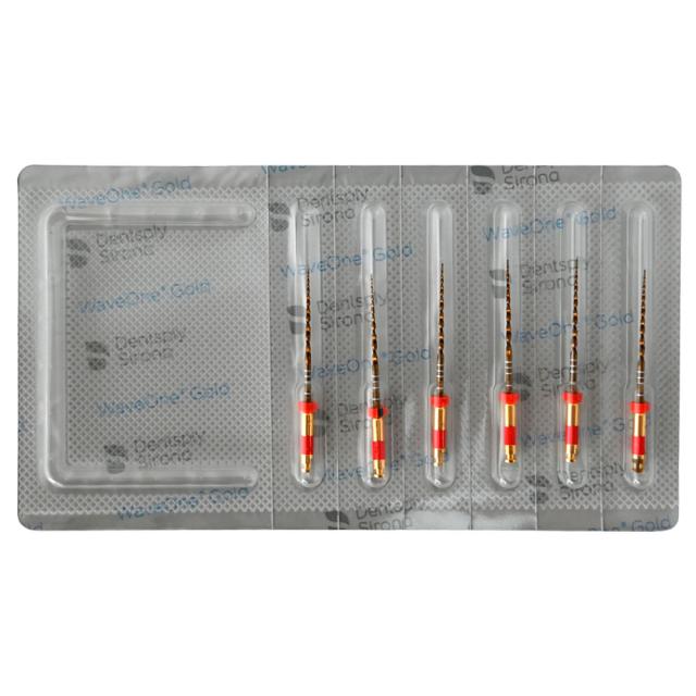 WaveOne Gold 25mm Primary Rød 025.07. 6stk