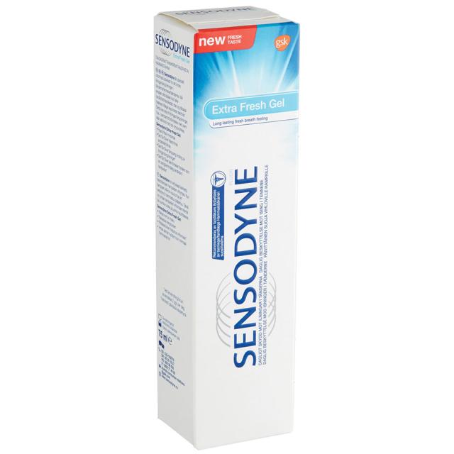 Sensodyne Tannkrem Ekstra Fresh 12x75ml