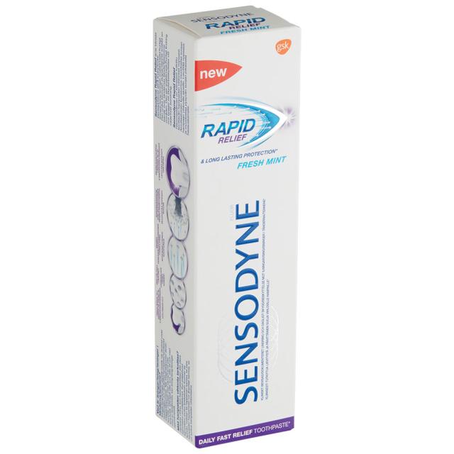 Sensodyne Rapid Relief Tannkrem 12x75ml