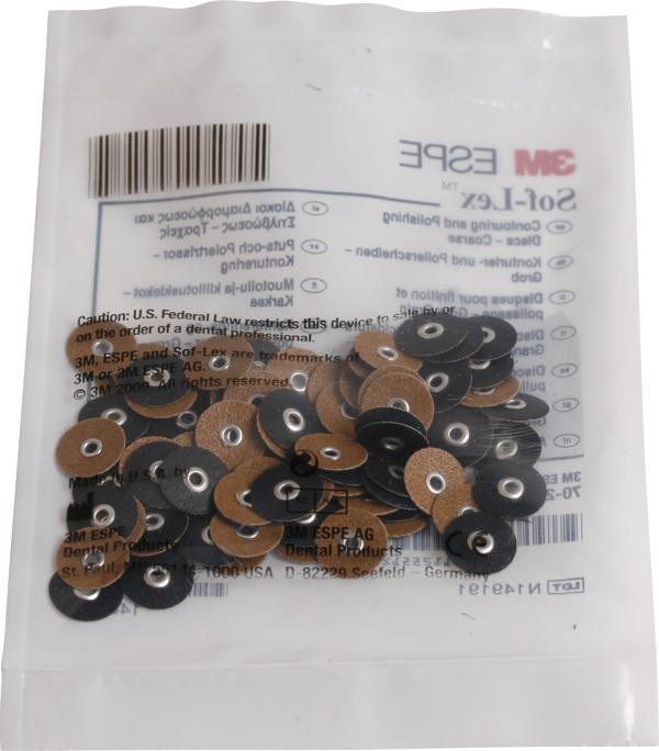 Sof-Lex Pop-On 1982C 12,7mm Sort 85stk