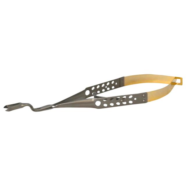 Laschal endodontisk filholder m/lås