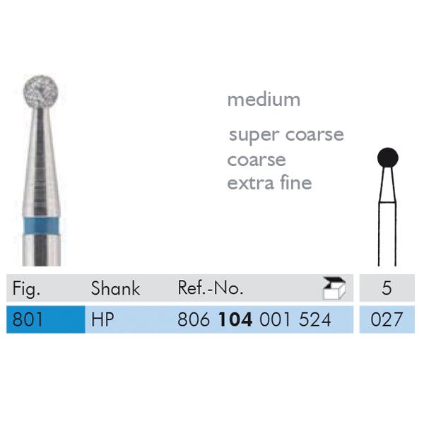 Meisinger diamant HST 801/027 5stk