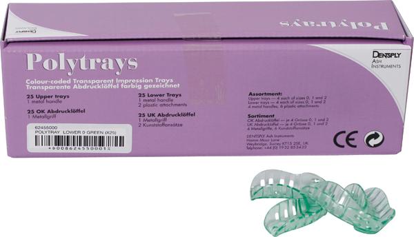 Polytrays Grønn UK/0 25stk