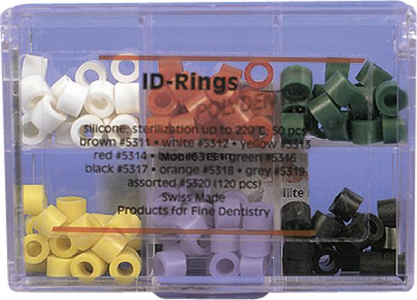 Fargemarkeringsringer Assortert 120stk