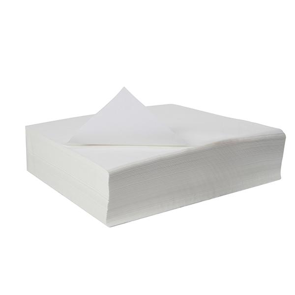 Kreppservietter Hvite 33x34cm 3000stk