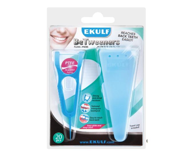 Ekulf BeTweeners Floss Picks 20 stk