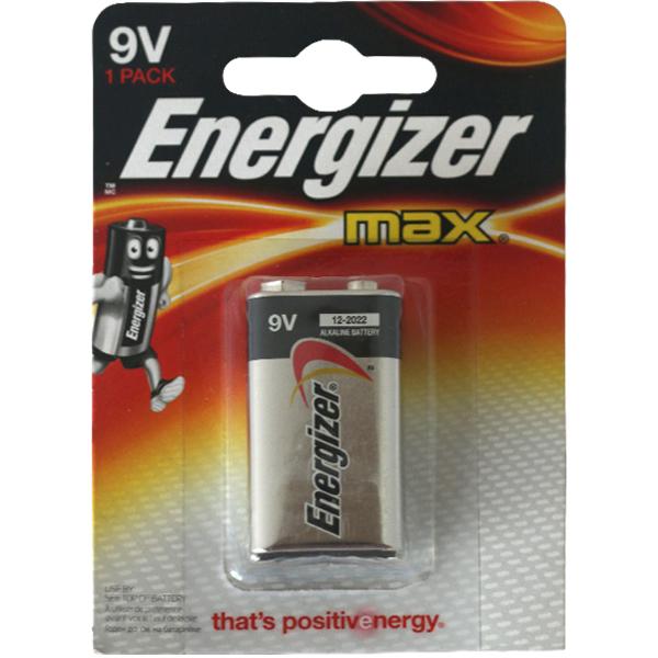 Energizer batteri firkantet 6LR-61 stk