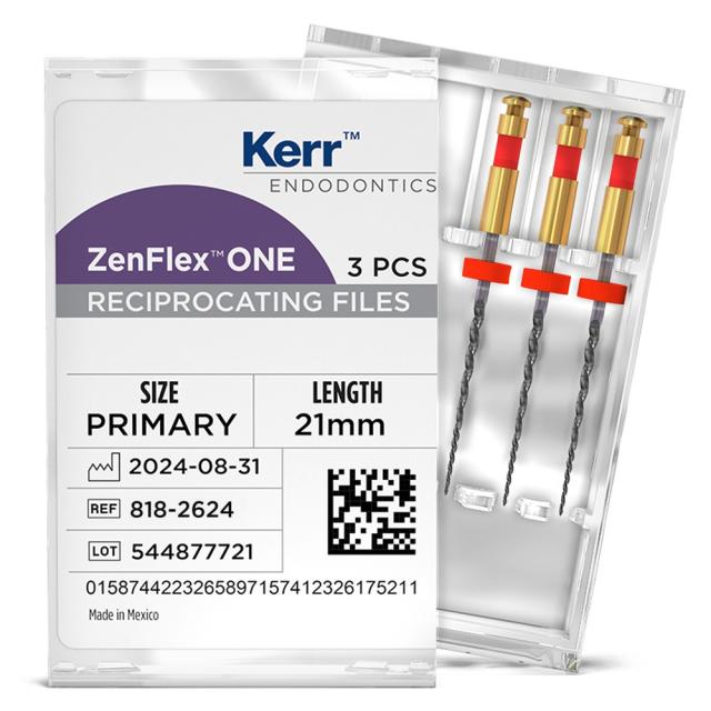 ZenFlex ONE .06/.25/21mm Rød 3stk