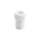 Roeko Adapter Sug hvit plast 1stk