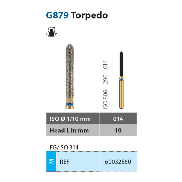 Diatech G879-014-10-M FG Blå 5stk