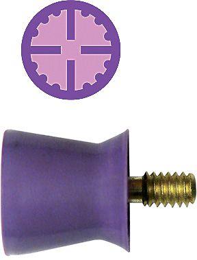 TD Prophy Cups Mini 4 riller Lilla 100stk